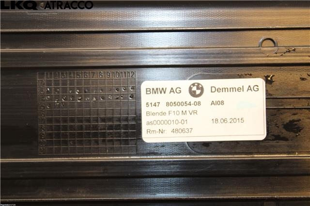 Lister til BMW 5-Serie 2010-2017 (F10/F11) (F10/F11) (51478050054|)