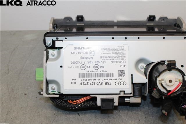 Multimedia display (MCU - Media Controller Unit) til   0-->>  (8V0857273P|)