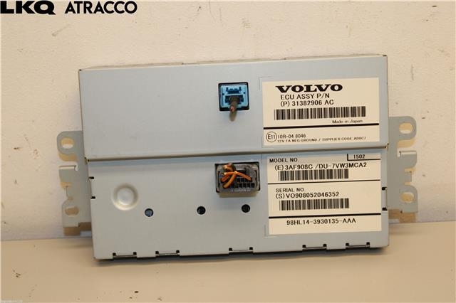 Multimedia display (MCU - Media Controller Unit) til Volvo V40 2012-2019  (31382906|)