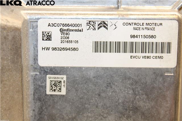 Styreenhet motor til Peugeot 2008 2019-->> (Type II)  (1675659180|)