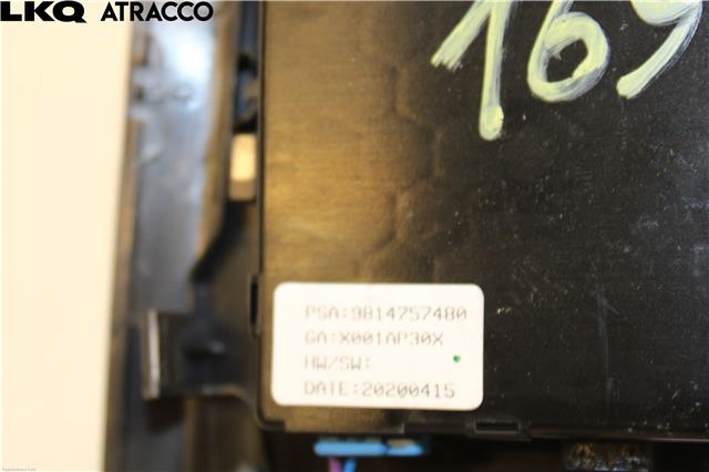 Taklyspanel til Peugeot 2008 2019-->> (Type II)  (9814757480|)
