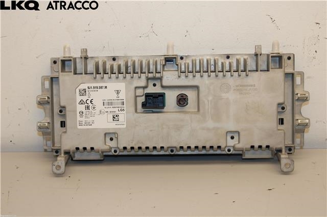 Multimedia display (MCU - Media Controller Unit) til Porsche Taycan 2019-->> (9J1919599M|)