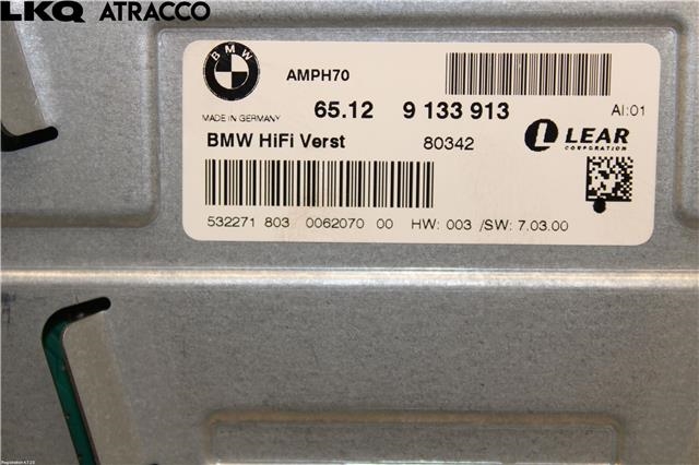 Bilstereo forsterker til BMW X5 2007-2013 (E70) (E70) (65122622681|)
