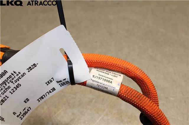 Ledningsnett til Porsche Taycan 2019-->> (9J1971008A|)