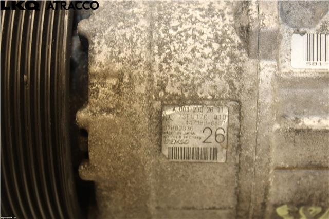 Aircondition kompressor til Mercedes E-Klasse 2006-2009 (Fase 2) (W211) (W211) (A0012302611|)