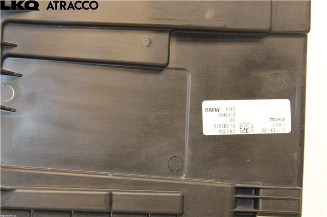 Kjølevifte til BMW 2-Serie 2014-2021 (F22/F23) (F22/F23) (17427646410|)