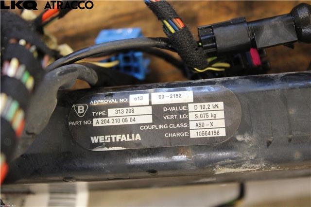 Hengerfeste til Mercedes C-Klasse 2011-2014 (Fase 2) (W204) (W204) (A2043100804|)