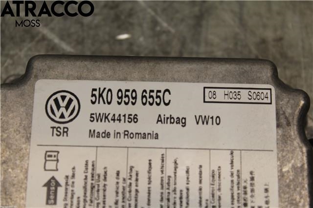 Airbag elektronikk til VW Golf, Plus/Cross 2009-2013 (Fase 2)  (5K0959655C|)