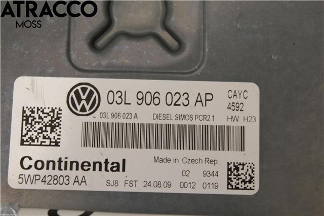 Styreenhet motor til VW Golf, Plus/Cross 2009-2013 (Fase 2) (03L997558|)