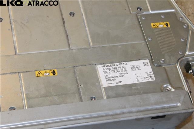 Batteripakke elbil til Mercedes C-Klasse 2014-2018 (Fase 1) (W205) (W205) (A2053402400|)