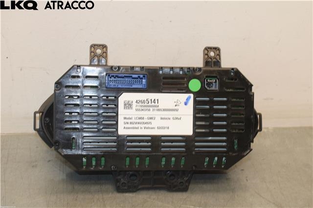 Instrumentpanel til Opel Ampera-e 2017-->> (Type II)  (42605141|)