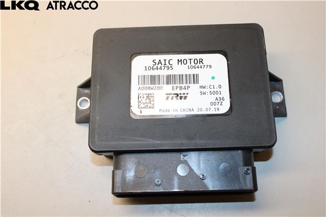 Styreenhet elektrisk parkbrems (EPB - Electric Parking Brake) til MG ZS EV 2019-2021 (Type I, Fase 1)