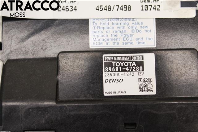 Styreenhet diverse til Toyota Prius +7 2012-2020 (Type III) (stasjonsvogn) (stasjonsvogn) (8968147280|)