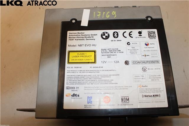 Bilstereo navigasjon spiller til BMW X5 2013-2018 (F15) (F15) (CI870825701|)