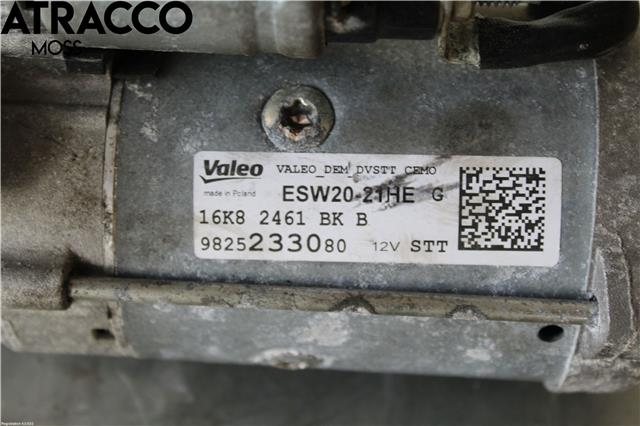 Starter diesel til Peugeot 3008 2016-->> (Type II)  (9825233080|)