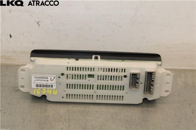 Varmeapparat betjening til Mitsubishi Outlander 2012-2015 (Type III, Fase 1)  (7820A946XA|)