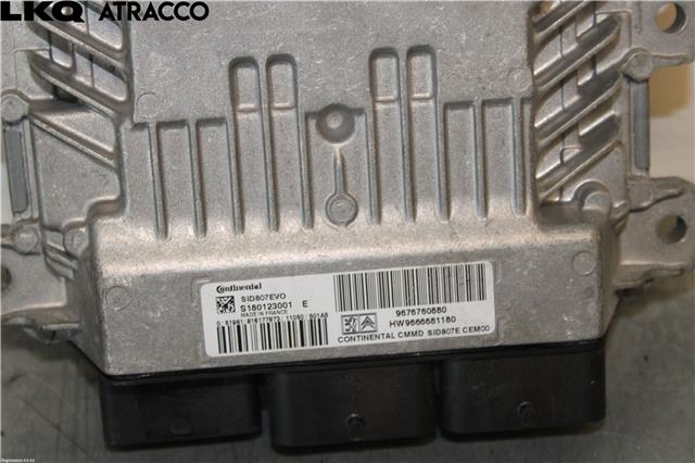 Styreenhet motor til Peugeot 508 2011-2014 (Type I, Fase 1) (1944L0|)