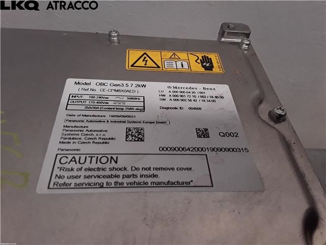 Batterilader kabel til Mercedes C-Klasse 2018-2021 (Fase 2) (W205) (W205) (A0009006420|)