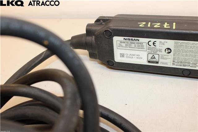 Batterilader kabel til Nissan Leaf 2018-->> (Type II)  (296905SH0A|)