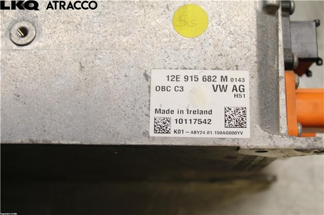 Batterilader (OBC - On Board Charger) til VW e-Golf 2014-2017 (Fase 1)  (12E915682R|)