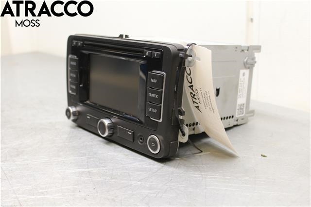 Bilstereo til VW Touran 2010-2015 (Type I, Fase 3)  (3C8035279B|)