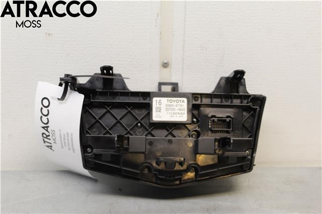 Varmeapparat betjening til Toyota Prius +7 2012-2020 (Type III) (stasjonsvogn) (stasjonsvogn) (5590047161|)