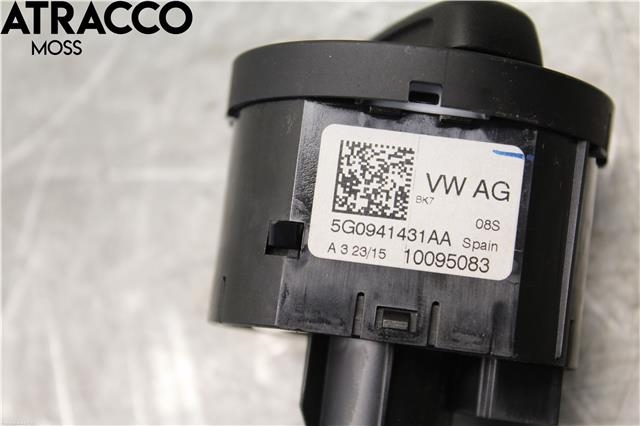 Bryter lys til VW Polo 2014-2017 (Type V, Fase 2)  (5G0941431AJ|)