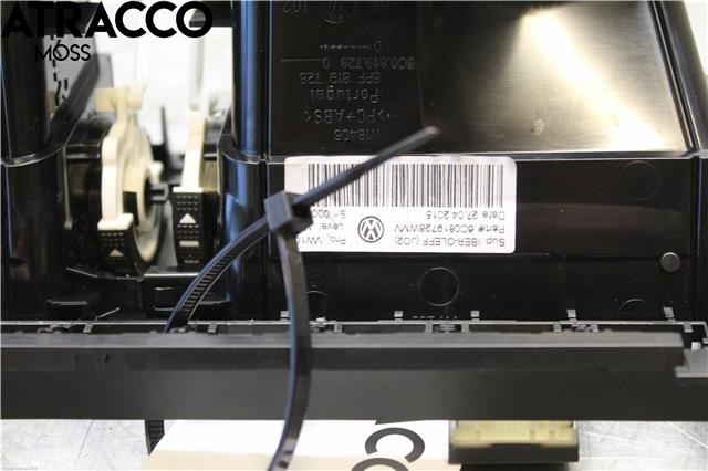 Dashbord friskluftdyse til VW Polo 2014-2017 (Type V, Fase 2) (6C0819728|)