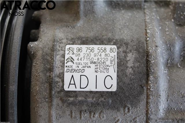 Aircondition kompressor til Peugeot 3008 2016-->> (Type II)  (9810347280|)