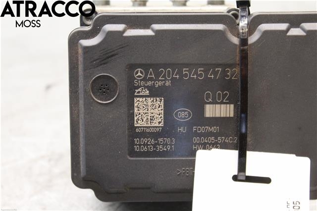 ABS sentral til Mercedes C-Klasse 2007-2011 (Fase 1) (W204) (W204) (A2044312612|)