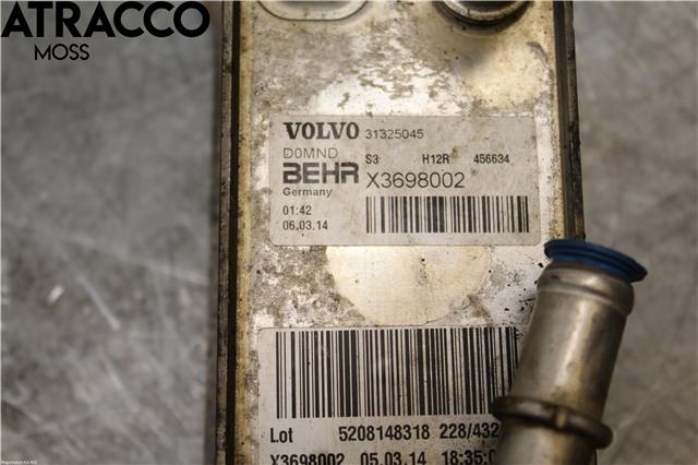 Oljekjøler til Volvo V60/V60 CC 2013-2018 (Type I, Fase 2)  (31325045|)