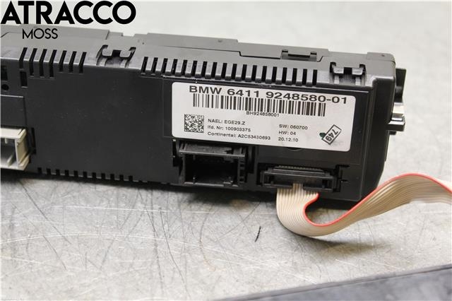 Varmeapparat betjening til BMW X1 2009-2015 (E84) (E84) (64119292262|)