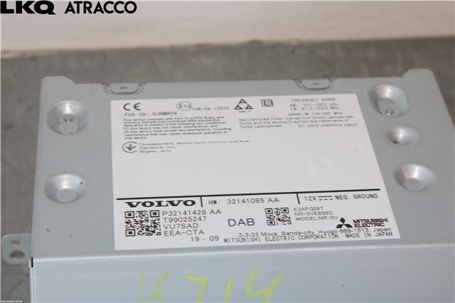 Bilstereo til Volvo V60 / V60 CC 2018-->> (Type II)  (36011649|)