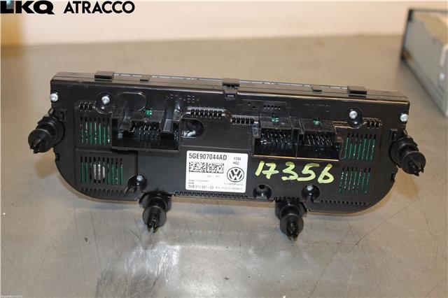 Varmeapparat betjening til VW e-Golf 2014-2017 (Fase 1)  (5GE907044AD|)