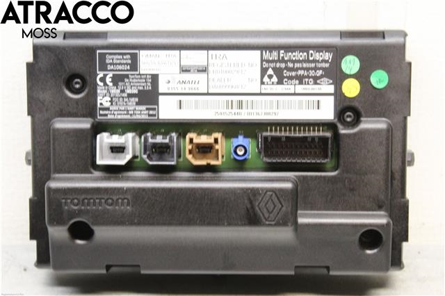 Multimedia display (MCU - Media Controller Unit) til Renault Zoe 2013-2019 (Fase 1) (259152544R|)