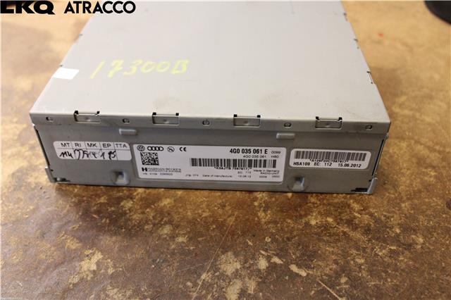 Bilstereo til Audi A7 2010-2014 (Type I, Fase 1)  