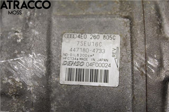 Aircondition kompressor til Audi A8 2003-2010 (Type II)  (4E0260805C|)