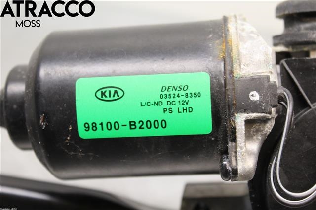 Viskermotor frontrute til Kia Soul 2014-2019 (Type II)  (98100B2000|)