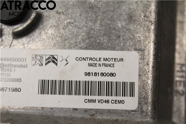 Styreenhet diverse til Peugeot 2008 2013-2019 (Type I)  (9818160080|)