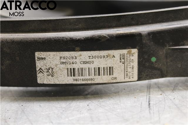 Kjølevifte til Peugeot 2008 2013-2019 (Type I)  (9801666680|)