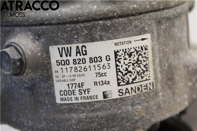 Aircondition kompressor til VW Caddy 2015-2020 (Type III, Fase 3)  (5Q0820803F|)