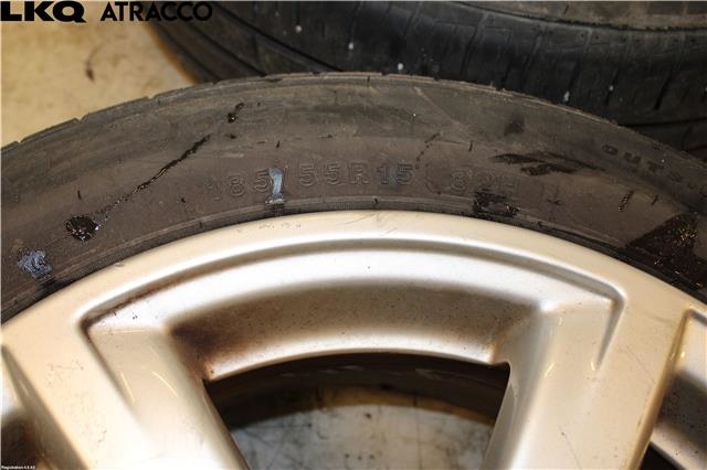 Hjulsett aluminium sommer til VW Polo 2009-2014 (Type V, Fase 1)  (6RO601025C|)