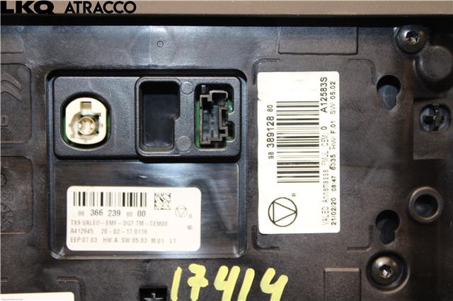 Bilstereo navigasjon til Citroën C3 2016-->> (Type III)  