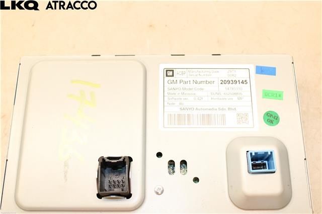 Multimedia display (MCU - Media Controller Unit) til Opel Insignia A 2009-2014  (42507400|)