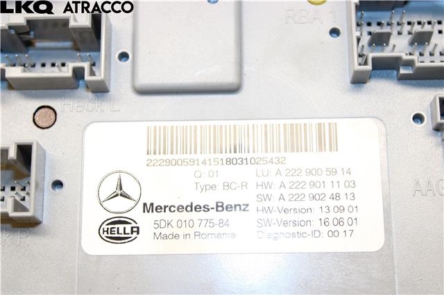 Diverse deler til Mercedes C-Klasse 2014-2018 (Fase 1) (W205) (W205) (A222900591480|)