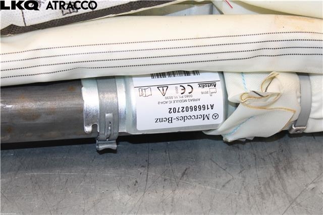 Airbag gardin venstre til Mercedes GL 2012-2016 (Fase 1) (X166) (X166) (A1668602702|)