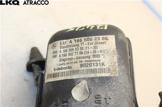 Dieselvarmer til Mercedes GL 2012-2016 (Fase 1) (X166) (X166) (A1665002500|)