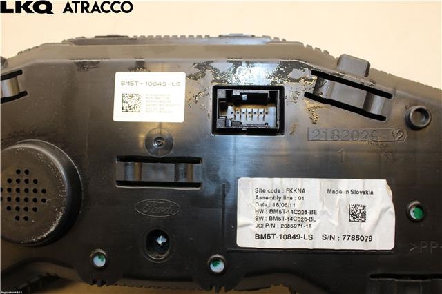 Instrumentpanel til Ford Focus 2011-2014 (Type III, Fase 1)  (5580297|)