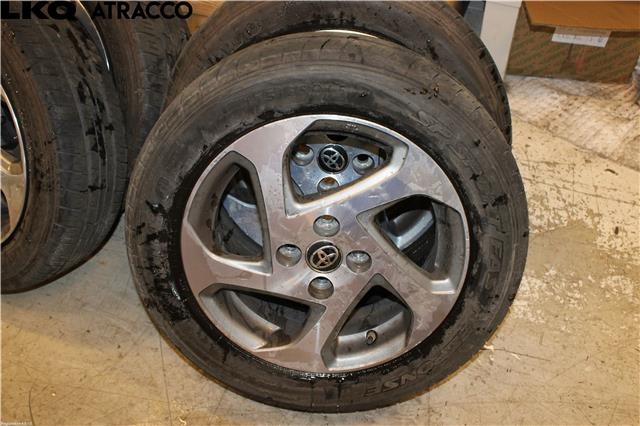 Hjulsett aluminium sommer til Toyota Yaris 2014-2020 (Type III, Fase 2)