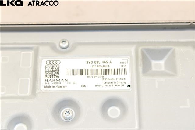Bilstereo forsterker til Audi Q4 e-tron 2021-->>  (8Y0035465A|)